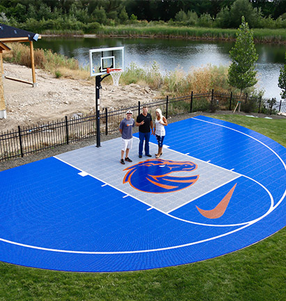 Outdoor Interlocking Sports Flooring